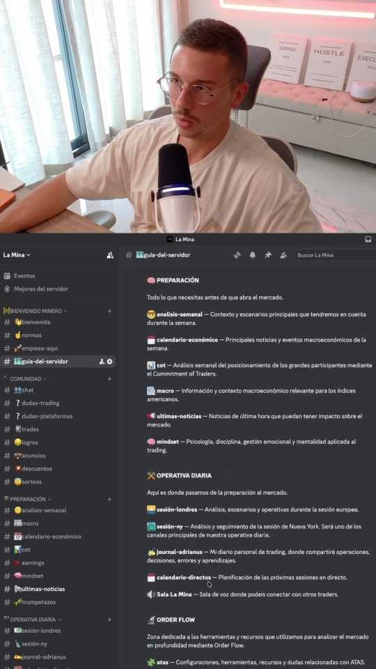 Recorrido por el Discord de La Mina