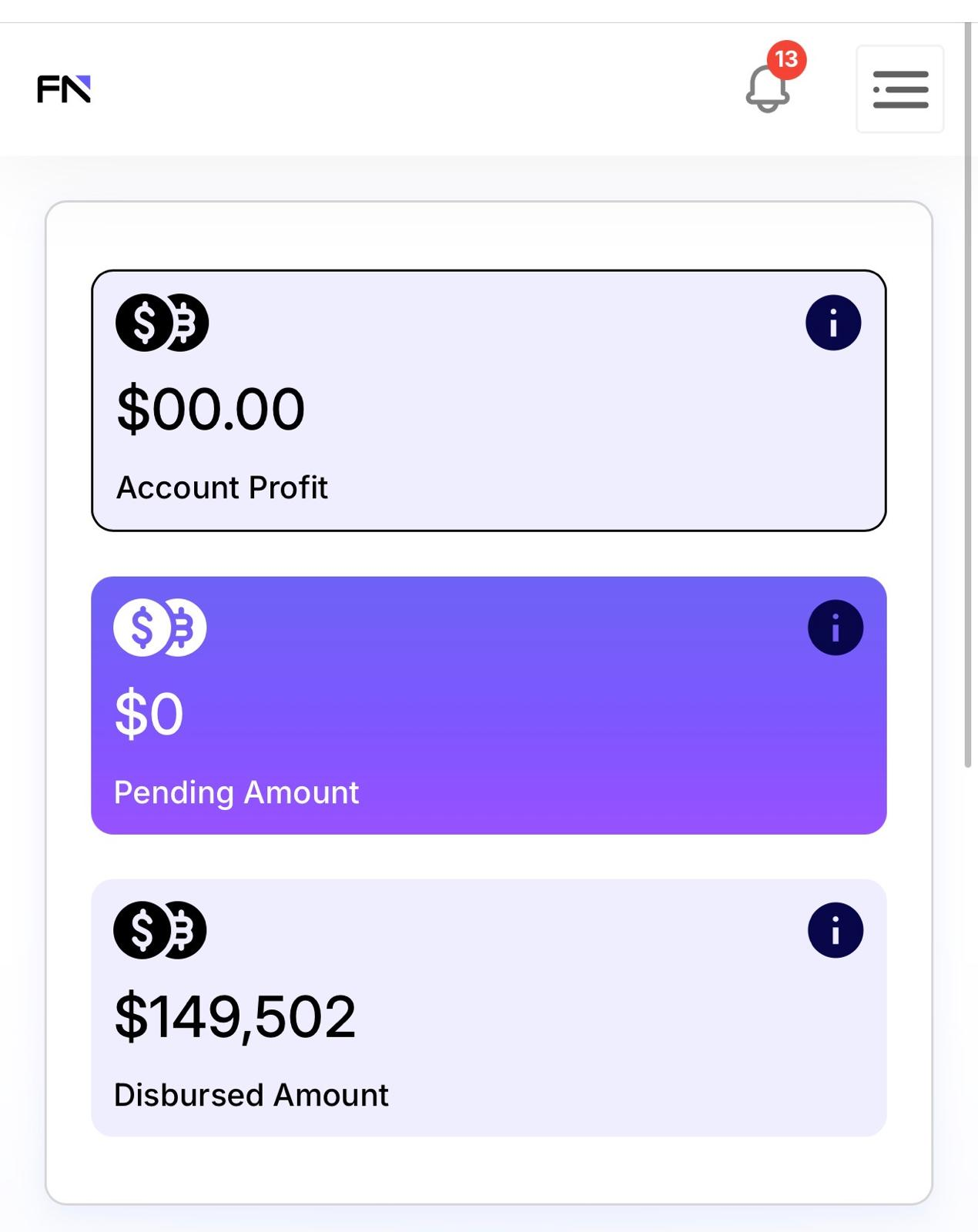 Retirado en fondeo 149.502 USD